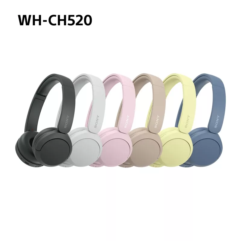 Sony WHCH520P.CE7, inalámbrico, 20 - 20000 Hz, llamadas/música, 147 g, auriculares, rosa