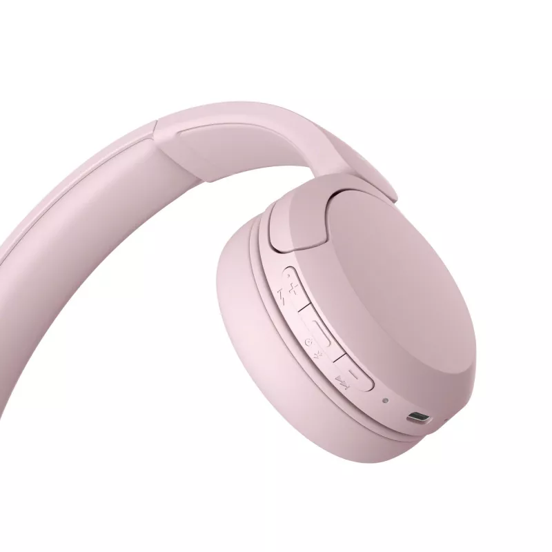 Sony WHCH520P.CE7, inalámbrico, 20 - 20000 Hz, llamadas/música, 147 g, auriculares, rosa