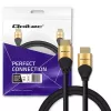 Qoltec 50354 cable HDMI 2.1 Ultra High Speed, 1 m, 8K 60 Hz, 30AWG, dorado