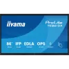 iiyama TE8615A-B1AG pantalla de señalización panel plano interactivo 2,17 m (85,6 pulgadas) Wi-Fi 550 cd/m² 4K Ultra HD negro táctil procesador integrado Android