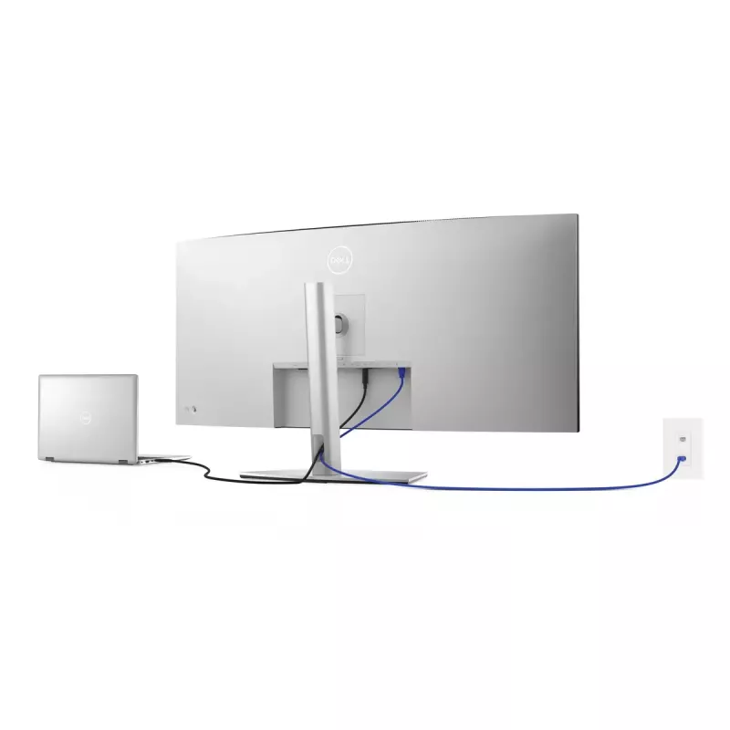 DELL UltraSharp U4021QW monitor de ordenador 100,8 cm (39,7 pulgadas) 5120 x 2160 píxeles 4K DCI LCD plateado