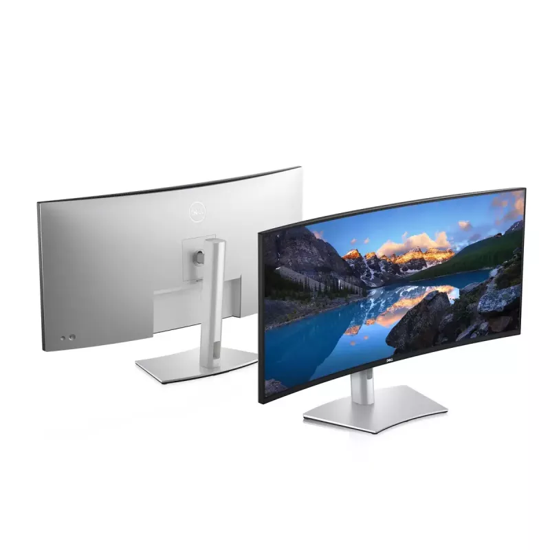 DELL UltraSharp U4021QW monitor de ordenador 100,8 cm (39,7 pulgadas) 5120 x 2160 píxeles 4K DCI LCD plateado