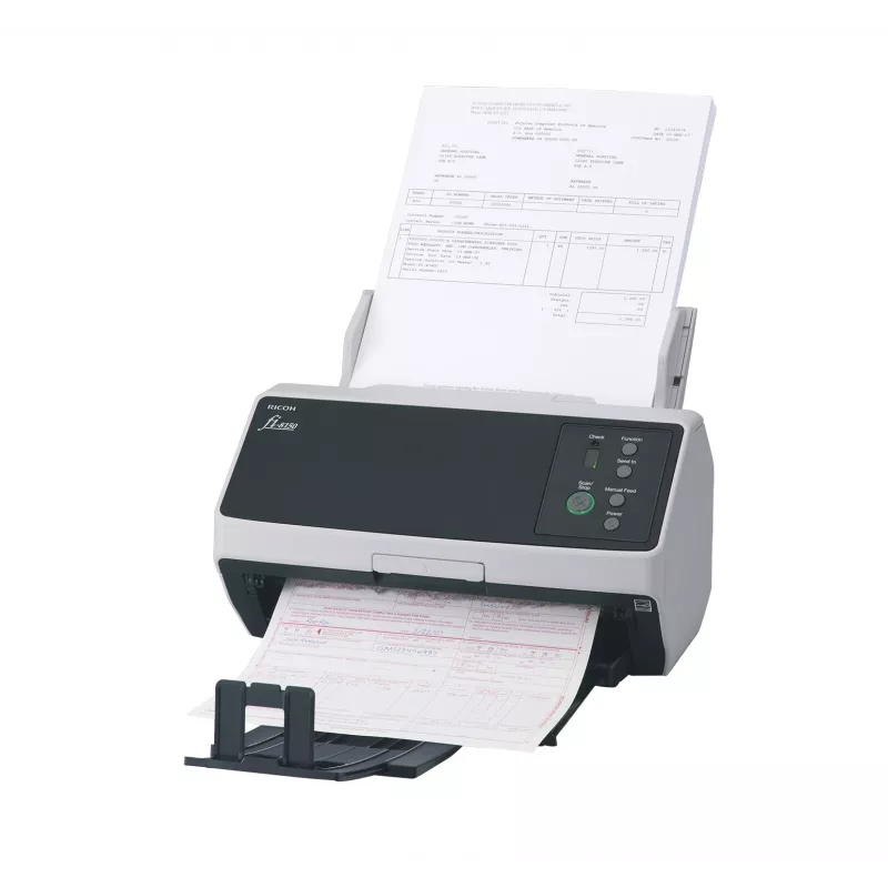 Ricoh FI-8150 ADF + escáner con alimentador 600 x 600 DPI A4 negro, gris