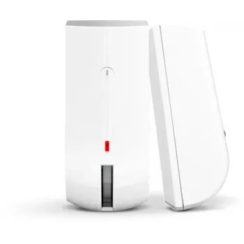 Detector de movimiento SATEL AGATE — sensor infrarrojo pasivo (PIR) inalámbrico, montaje en techo/pared, blanco, alimentación de corriente continua