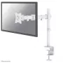 Neomounts NM-D135WHITE soporte de monitor 10-30 pulgadas, pinza/pasacables de mesa, 8 kg, 25,4 cm (10 pulgadas), 76,2 cm (30 pulgadas), 100 x 100 mm, blanco