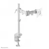 Neomounts NM-D135WHITE soporte de monitor 10-30 pulgadas, pinza/pasacables de mesa, 8 kg, 25,4 cm (10 pulgadas), 76,2 cm (30 pulgadas), 100 x 100 mm, blanco