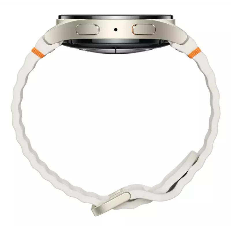 Samsung Galaxy Watch7 3,3 cm (1,3 inch) AMOLED 40 mm Digital 432 x 432 Píxeles Pantalla táctil 4G Cream Wi-Fi GPS (Satélite)