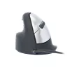 R-Go Tools Ratón ergonómico R-Go HE Break con software Break, mediano (tamaño de mano 165–185 mm), para zurdos, con cable, negro