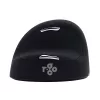 R-Go Tools Ratón ergonómico R-Go HE Break con software de pausas, grande (tamaño de mano ≥ 185 mm), para zurdos, Bluetooth, negro
