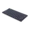 R-Go Tools Teclado ergonómico R-Go Compact Break, teclado compacto con software de pausas, QWERTY (US), Bluetooth, negro