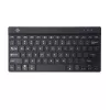 R-Go Tools Teclado ergonómico R-Go Compact Break, teclado compacto con software de pausas, QWERTY (US), Bluetooth, negro