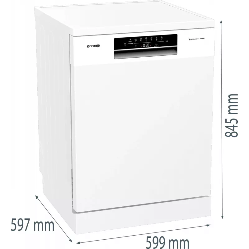Gorenje GS642E90W Independiente 13 cubiertos