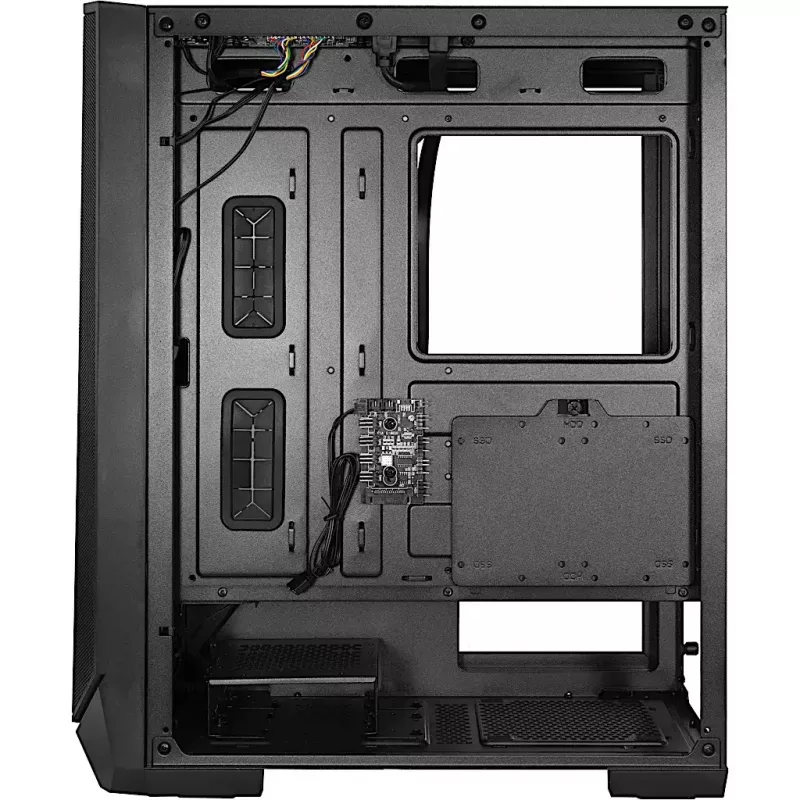 Caja de PC Inter-Tech IT-3503 Airstream Torre Negra