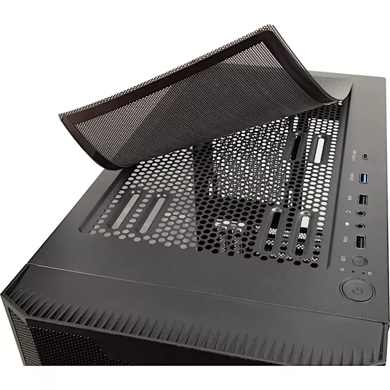 Caja de PC Inter-Tech IT-3503 Airstream Torre Negra