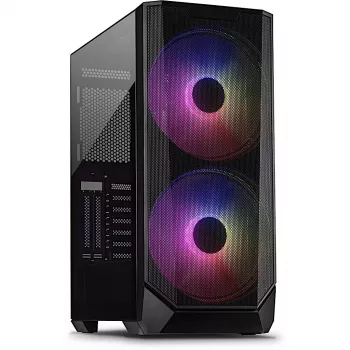 Caja de PC Inter-Tech IT-3503 Airstream Torre Negra
