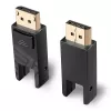 Lindy Cable Mini DisplayPort 1.4 híbrido de fibra óptica de 50 m con conectores DP desmontables
