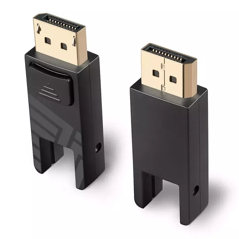 Lindy Cable Mini DisplayPort 1.4 híbrido de fibra óptica de 50 m con conectores DP desmontables