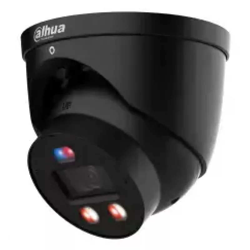 Cámara IP de vigilancia Dahua WizSense HDW3649H-AS-PV-PRO, Turret, 3200×1800, IR/LED blanco, 30 m NV, Techo/Pared, cableada
