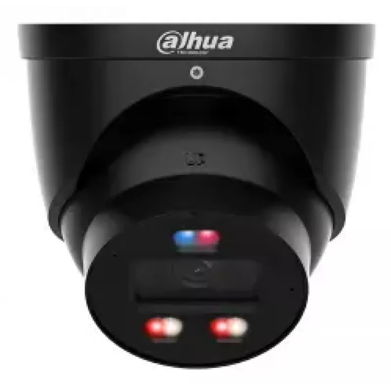 Cámara IP de vigilancia Dahua WizSense HDW3649H-AS-PV-PRO, Turret, 3200×1800, IR/LED blanco, 30 m NV, Techo/Pared, cableada