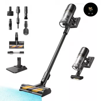 Aspirador vertical inalámbrico sin bolsa Dreame Z30 Ultra — limpiador de suelos y alfombras vertical inalámbrico sin bolsa