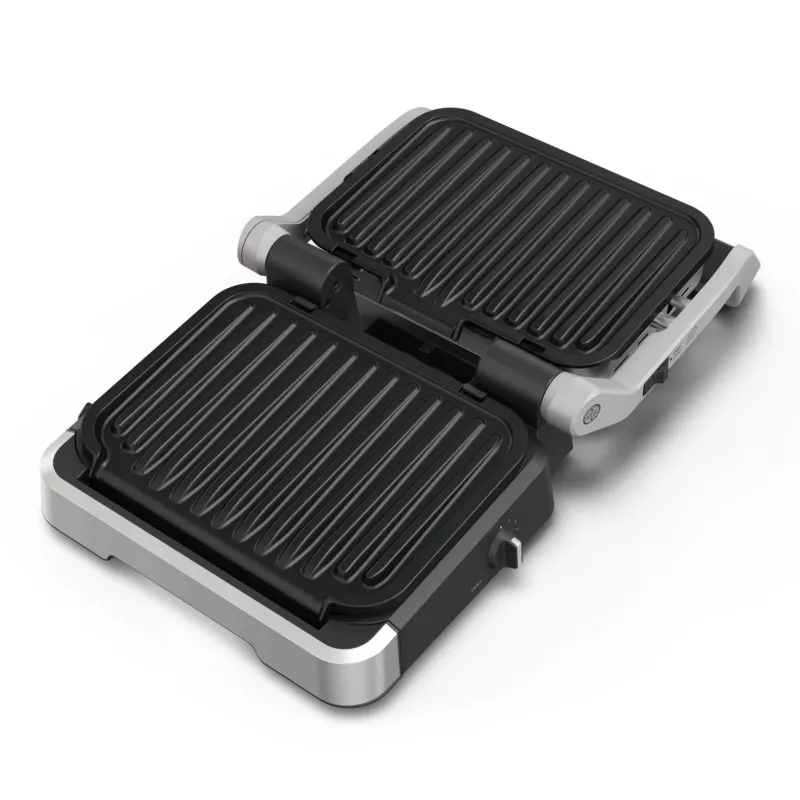 Parrilla de contacto Tefal OptiGrill 4in1 GC774D acero inoxidable 2100W