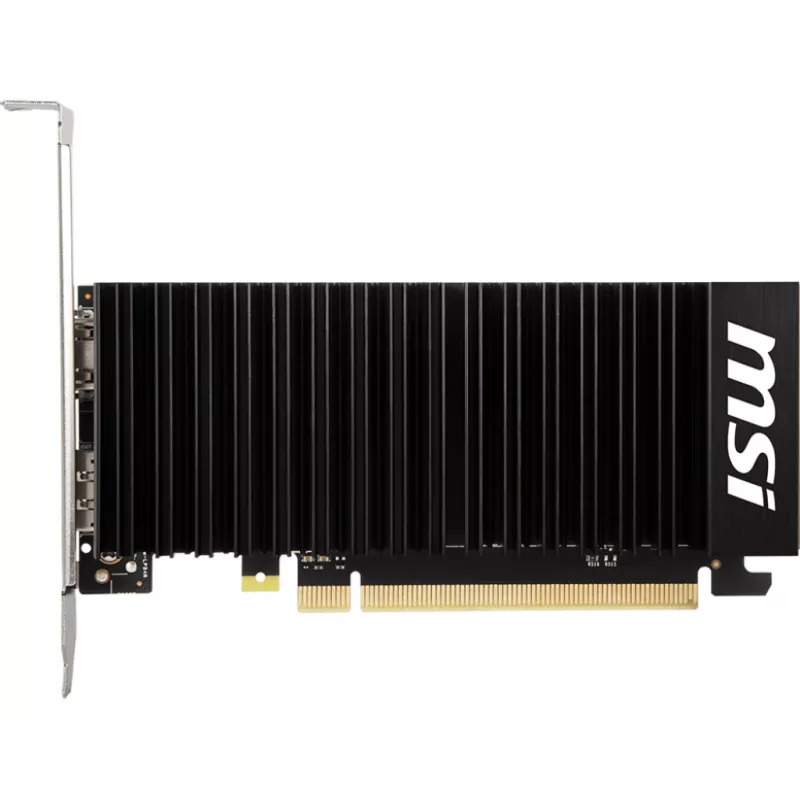 Tarjeta gráfica MSI GeForce GT 1030 – 4 GB GDDR4, PCIe 3.0, 1430 MHz Boost, 64 bits, refrigeración activa