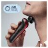 Afeitadora de láminas Braun Series 6 61-R1200s SensoFlex SensoFoil negra roja