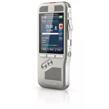 Philips DPM 8300 grabadora de voz memoria interna plateada