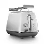 Tostadora De’Longhi CTOC2103.W 2 ranuras 900 W blanca acero inoxidable