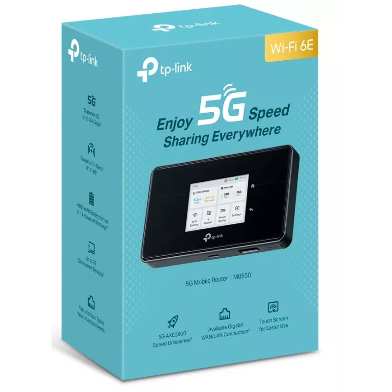 TP-Link M8550(EU) dispositivo de red móvil router de red móvil
