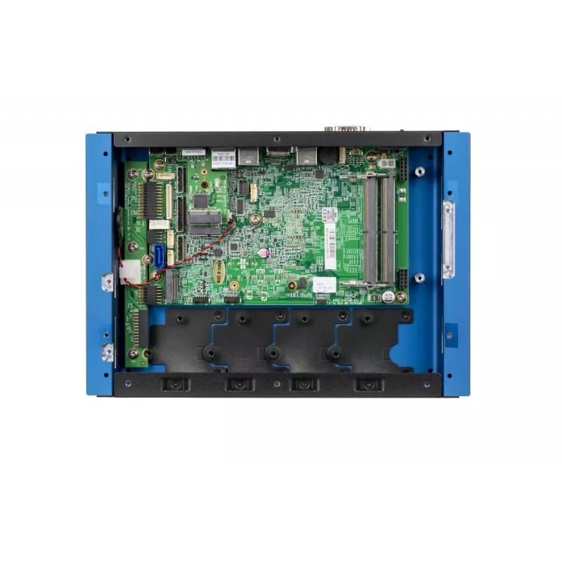 Shuttle BPCAL02-i7 PC industrial tipo box, Core i7-1255U, 2x SO-DIMM, 2x LAN, 1x COM, 1x HDMI, 4x USB, sin ventilador, funcionamiento continuo 24/7