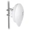 Puente de red UBIQUITI UISP airFiber 60 XG — 6000 Mbit/s, alcance hasta 4000 m, Gigabit Ethernet, montaje en mástil, blanco