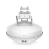 Puente de red UBIQUITI UISP airFiber 60 XG — 6000 Mbit/s, alcance hasta 4000 m, Gigabit Ethernet, montaje en mástil, blanco