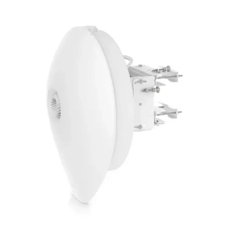 Puente de red UBIQUITI UISP airFiber 60 XG — 6000 Mbit/s, alcance hasta 4000 m, Gigabit Ethernet, montaje en mástil, blanco