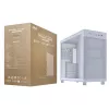 ASUS PRIME AP303 TG 90DC00V3-B39010 caja de PC Midi Tower, ATX/Micro-ATX, cristal templado, 2x USB 3.2, sin fuente de alimentación, blanca