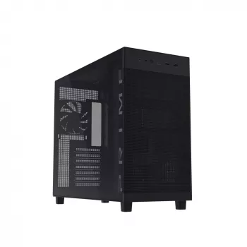 ASUS PRIME AP303 TG negro, PC, negro, micro ATX, Mini-ITX, ATX, 16,5 cm, 36 cm, 18 cm