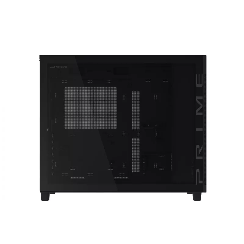 ASUS PRIME AP303 TG 90DC00V0-B39010 caja de PC Midi Tower, ATX/Micro-ATX/Mini-ITX, cristal templado, 2x USB 3.2, sin fuente de alimentación, negra