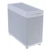 ASUS PRIME AP303 Mesh 90DC00V3-B39000 caja de PC Midi Tower, ATX/Micro-ATX, panel de malla, 2x USB 3.2, sin fuente de alimentación, blanca