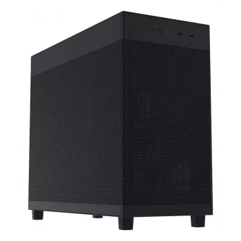 Caja de PC ASUS Prime AP303 Mesh Midi Tower — ATX, compatible con GPU de 36 cm, disipador de CPU 165 mm, USB-A 2×, USB-C 1