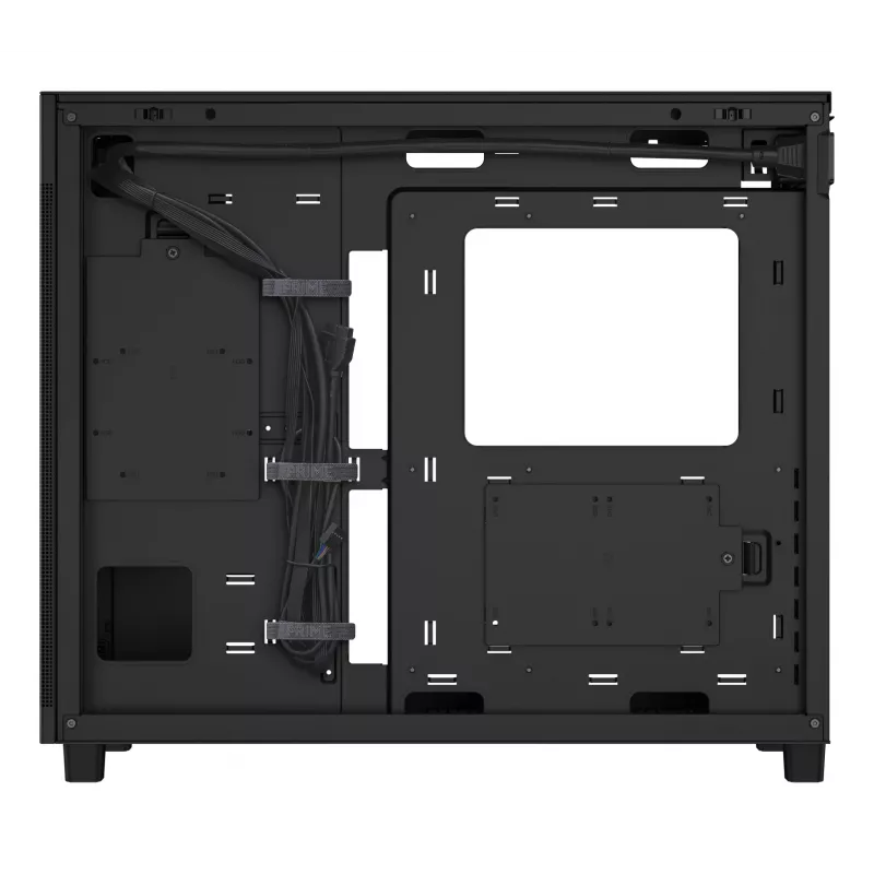 Caja de PC ASUS Prime AP303 Mesh Midi Tower — ATX, compatible con GPU de 36 cm, disipador de CPU 165 mm, USB-A 2×, USB-C 1