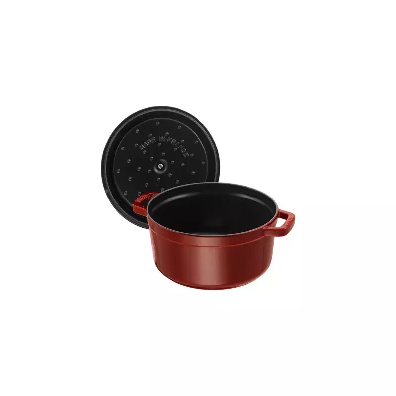 Cacerola redonda de hierro fundido Staub La Cocotte 6,7 l, 28 cm de diámetro