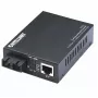 Convertidor de medios Fast Ethernet Intellinet, 10/100Base-Tx a 100Base-Fx (SC) multimodo, 2 km