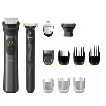 Cortapelos Philips MG9540/15 — 0,2–20 mm, 120 minutos de autonomía, batería Li-Ion integrada, uso en húmedo y en seco, incluye OneBlade