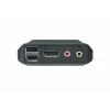 Switch KVM ATEN CS22DP-AT 2 puertos USB DisplayPort, 4K@30Hz, consola USB-A, audio, cable de 1,2 m