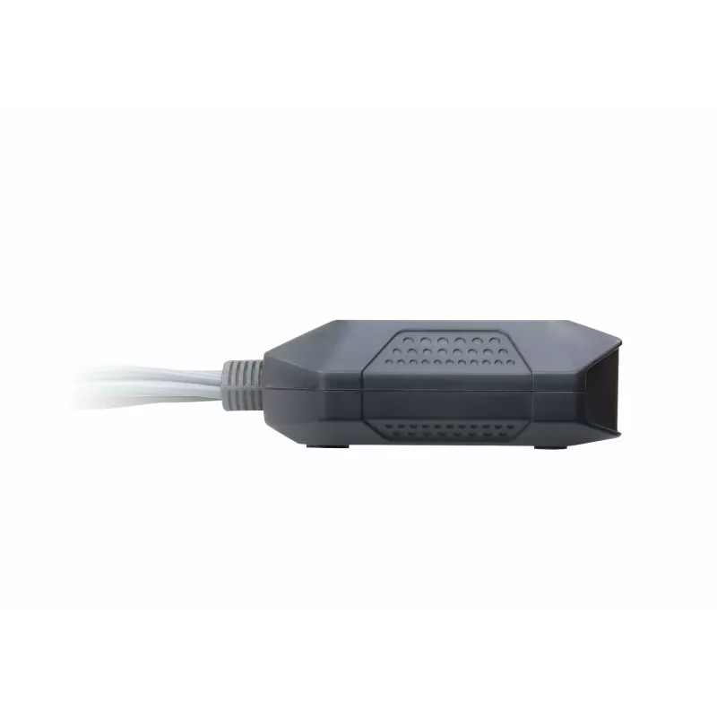 Switch KVM ATEN CS22DP-AT 2 puertos USB DisplayPort, 4K@30Hz, consola USB-A, audio, cable de 1,2 m