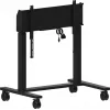iiyama MD-CAR2031-B1 elevador eléctrico de suelo con ruedas para pantallas de 55–105 pulgadas, máx. 120 kg, VESA 800x600, altura 850–1800 mm, negro