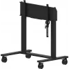 iiyama MD-CAR2031-B1 elevador eléctrico de suelo con ruedas para pantallas de 55–105 pulgadas, máx. 120 kg, VESA 800x600, altura 850–1800 mm, negro
