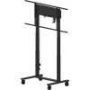 iiyama MD-CAR2031-B1 elevador eléctrico de suelo con ruedas para pantallas de 55–105 pulgadas, máx. 120 kg, VESA 800x600, altura 850–1800 mm, negro