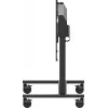 iiyama MD-CAR2031-B1 elevador eléctrico de suelo con ruedas para pantallas de 55–105 pulgadas, máx. 120 kg, VESA 800x600, altura 850–1800 mm, negro