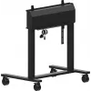iiyama MD-CAR2031-B1 elevador eléctrico de suelo con ruedas para pantallas de 55–105 pulgadas, máx. 120 kg, VESA 800x600, altura 850–1800 mm, negro